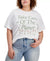 Grayson Threads Women's White Trendy Plus Size Take Care of the Planet Graphic T-Shirt | Grayson Threads In Lebanon