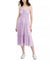 Hippie Rose Women's Lilac Chiffon Lurex Midi Dress | Hippie Rose In Lebanon