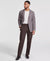 Michael Kors Men's Tobacco Modern Fit Wool-Blend Plaid Suit Trousers | Michael Kors In Lebanon