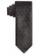Black tie with gold polka dots on a white background