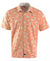 Salt Life Men's Orange & White Short-Sleeve Button Front Shirt | Salt Life In Lebanon