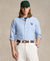 Polo Ralph Lauren Men's Light Blue Classic-fit Embroidered Oxford Shirt | Polo Ralph Lauren In Lebanon