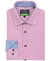 Construct Men's Pink Recycled Slim Fit Stretch Performance Dress Shirt | Construct In Lebanon