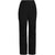 Black women's ski pants shown flat against a solid white background.