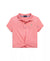 Polo Ralph Lauren Baby Girl's Pink Twist-Front Stretch Mesh Polo T-Shirt| Polo Ralph Lauren in Lebanon