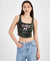 Grayson Threads Women's Cropped Camo-Print Graphic Top | Grayson Threads In Lebanon