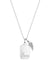Un Written Women's Silver Cubic Zirconia Wing "I Am Strong" Pendant Necklace | Un Written In Lebanon