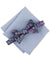 Bar III Men's Blue Quimby Floral Bow Tie & Solid Pocket Square Set | Bar III In Lebanon