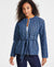 Anne Klein Women’s Navy/Blue Quilted Herringbone Tie-Waist Jacket | Anne Klein in Lebanon