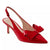 Marc Fisher Women's Red Allon Bow Slingback Heels