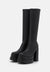 Steve Madden Women's Black Cypress Block Heel Boots | Steve Madden In Lebanon
