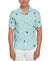 Cubavera Men's Turquoise Flamingo-Print Shirt | Cubavera In Lebanon