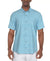 Pga Tour Men's Ethereal Blue Textured Short Sleeve Button-Front Fruit Print Shirt | Pga Tour In Lebanon