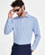 Alfani Men's White & Blue Slim-Fit 4-Way Stretch Medallion Dress Shirt |Alfani In Lebanon