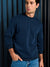 Sinsay Men's Navy Dropped Shoulder Basic Sweatshirt|Sinsay In Lebanon