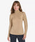 Tommy Hilfiger Women's Gold Puff-Sleeve Turtleneck Top | Tommy Hilfiger In Lebanon