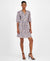 Boss Orange Women's Multicolor Dorena Printed Tie-Neck A-Line Dress | Boss Orange In Lebanon