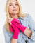 On 34th Women's Fuchia Ribbed Pop-Top Gloves | On 34th in Lebanon