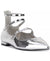 I.N.C. International Concepts Women's Silver Valan Triple-Strapped Flats | I.N.C. International Concepts In Lebanon