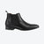 Tommy Hilfiger Men's Black Sesame Burnished Boots