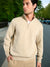 Sinsay Men's Beige Turtle Neck 1/4 Zip Sweatshirt|Sinsay In Lebanon