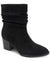 Style & Co Women's Black Genoviaa Scrunch Booties | Style & Co In Lebanon