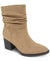 Style & Co Women's Taupe Genoviaa Scrunch Booties | Style & Co In Lebanon