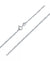 Bling Women's Silver Thin Lightweight 1.2MM Strong Solid Sterling Silver Figaro Link Chain 20 Inch Necklace| Bling In Lebanon