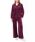 Vince Camuto Women's Plum Velour Button-Front Long Sleeve Shirt | Vince Camuto In Lebanon
