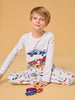 Sinsay Boy’s Grey Race Car Pajama Set