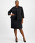 LE SUIT Women's Black Plus Size Button-front Boxy Jacket & Sheath Dress | LE SUIT In Lebanon