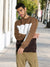 Sinsay Men's Brown & White Colorblock Sweatshirt|Sinsay In Lebanon