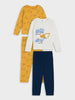 Sinsay Boy's Multicolor Two-Piece Pajamas 2 Pack| Sinsay In Lebanon