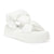 Steve Madden Women's White Bonkers Flat Sandals|Steve Madden In Lebanon