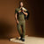Sinsay Men's Khaki Green Pull On Styled with Elasticated Waistband Cargo Sweatpants