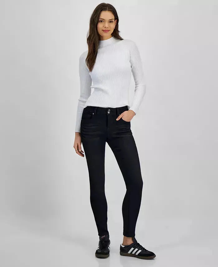 Rewash Women'sBlack Mid rise Skinny Jeans Pants | Rewash in Lebanon