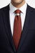 Alfani Men's Cognac Emerson Slim Geo Neat Tie | Alfani In Lebanon