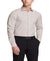 Calvin Klein Men's Khaki & Beige Check Slim Fit Dress Shirt |Calvin Klein In Lebanon