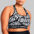 Under Armour Women's Black/White Cross Back Sport Bra | Under Armour in Lebanon