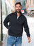 Sinsay Men's Navy 1/4 Zip Stand Up Collar Sweatshirt|Sinsay In Lebanon