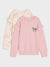 Sinsay Baby Girl's Pink & Beige Printed 2 Packs Sweatshirt|Sinsay In Lebanon
