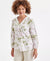 Style & Co Women's Multicolor Floral Printed Petite V-Neck Pin-Tuck Top Exclusively Blouses | Style & Co In Lebanon