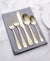 Kitchinox Alton Bay Gold Satin Flatware 20-Pc Set | Kitchinox in Lebanon
