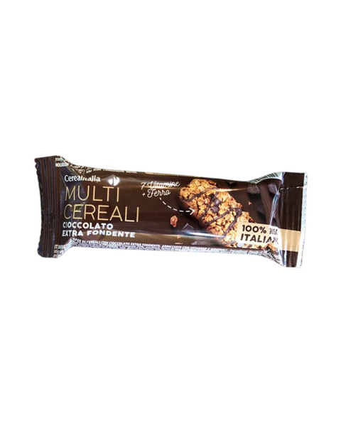 Cerealitalia Multi Cereals Extra Dark Chocolate Bars 21g