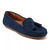 Earth Women's Navy Raquel Tassel Slip-On Loafers