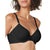 Warner's Women's Black No Side Effects Lightweight Back Smoother Bra
