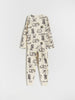 Reserved Boy's Beige Printed Minecraft Two Pieces Pajama Set | Reserved In Lebanon