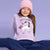Sinsay Girl's Lilac Crewneck Sweatshirt