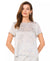 Vince Camuto Women's Multicolor Lake Breeze Abstract-Print Bead-Trim Top | Vince Camuto In Lebanon