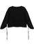 Emporio Armani Women's Black Scuba-Jersey Sweatshirt|Emporio Armani In Lebanon